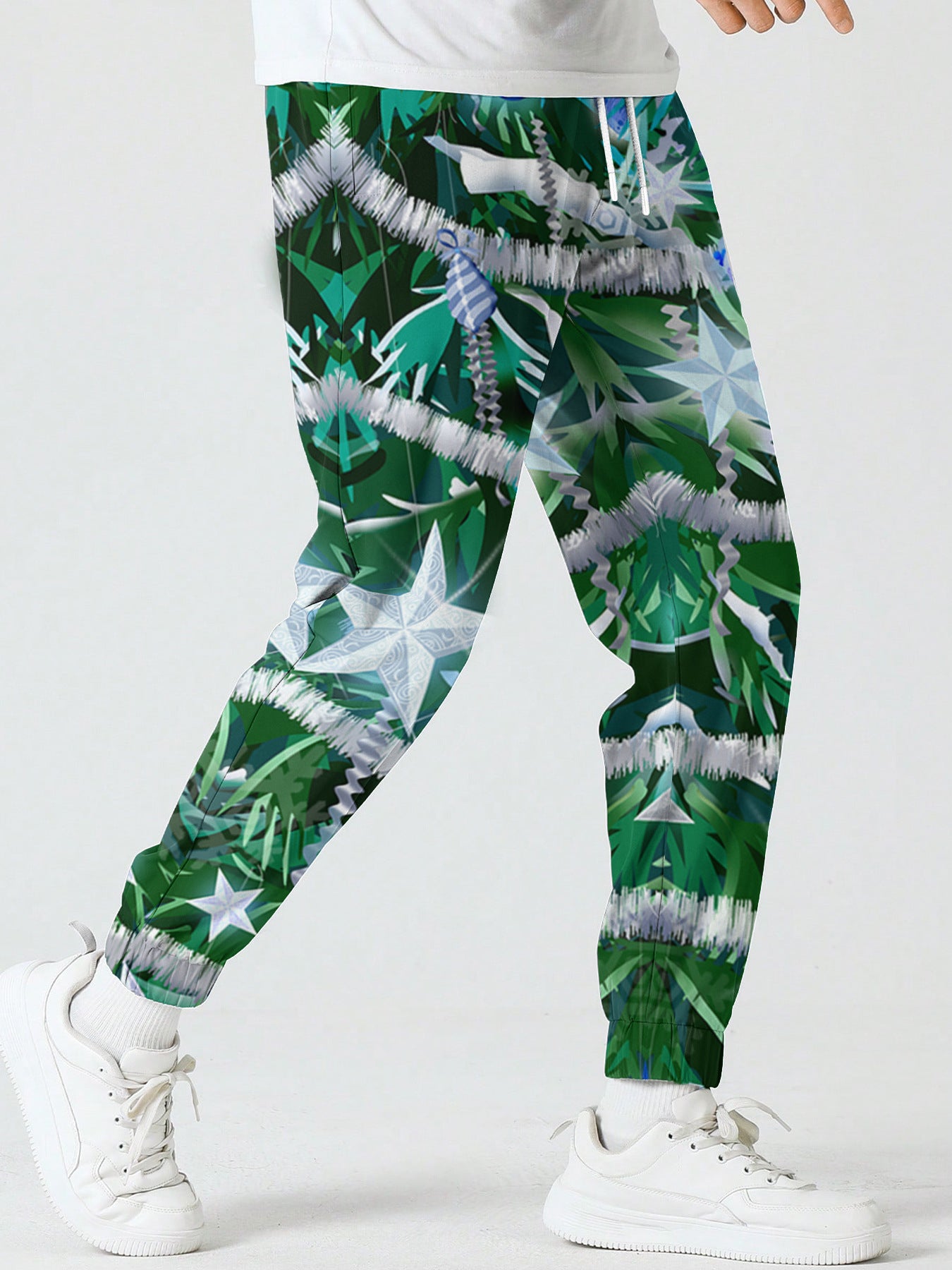 Christmas HOHO Snowman Printed Sweatpants