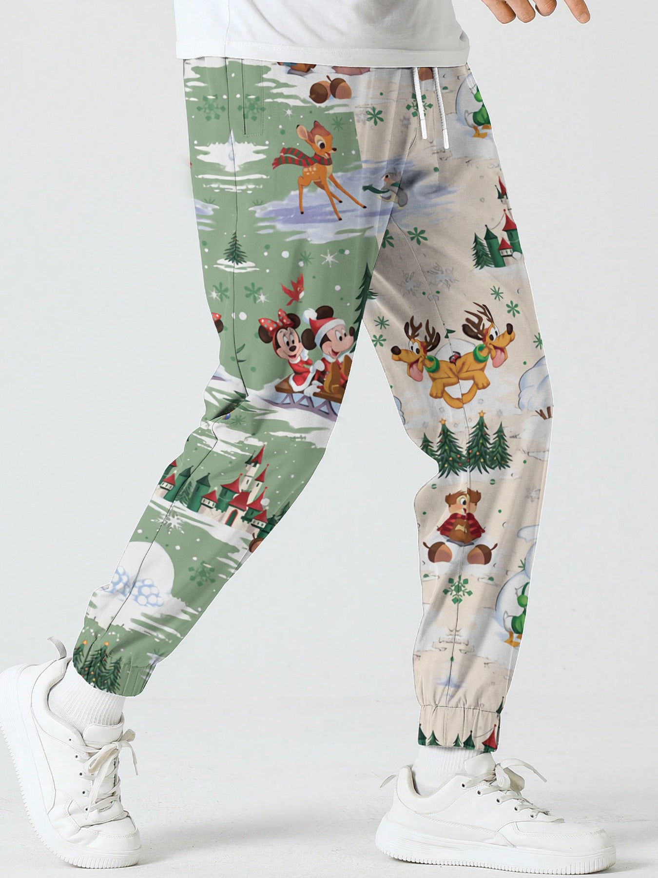 Christmas HOHO Snowman Printed Sweatpants