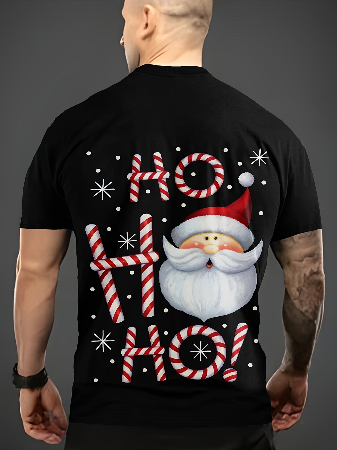 Christmas Pattern Printed T-Shirt