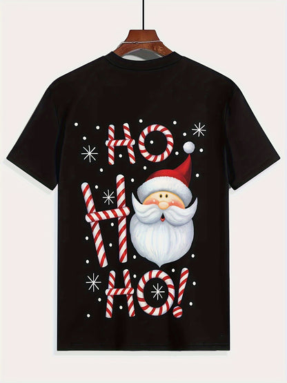Christmas Pattern Printed T-Shirt