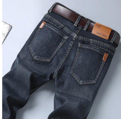 Men's Slim-Fit Casual Jeans