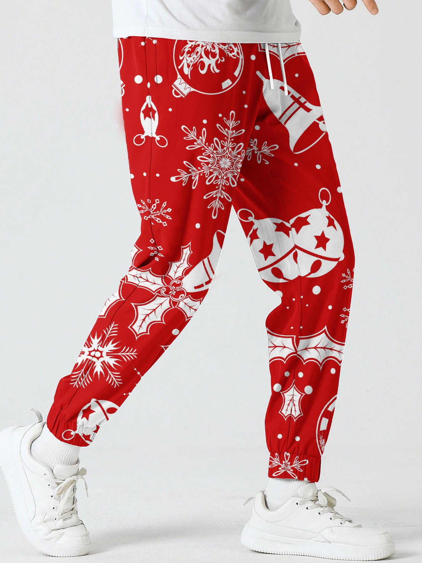 Christmas HOHO Snowman Printed Sweatpants